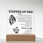 To My Dad | Square Acrylic Plaque