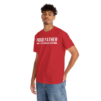 Proud Father Unisex Heavy Cotton Tee