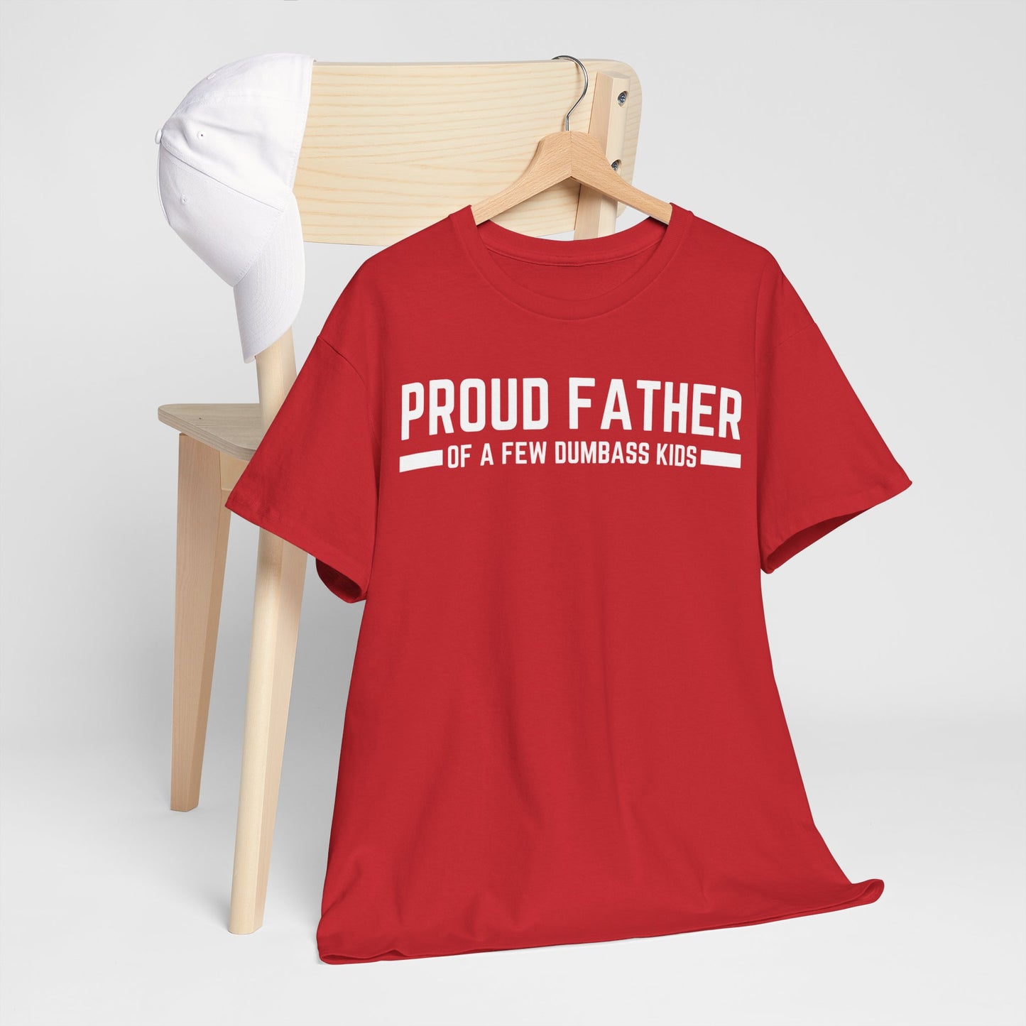 Proud Father Unisex Heavy Cotton Tee