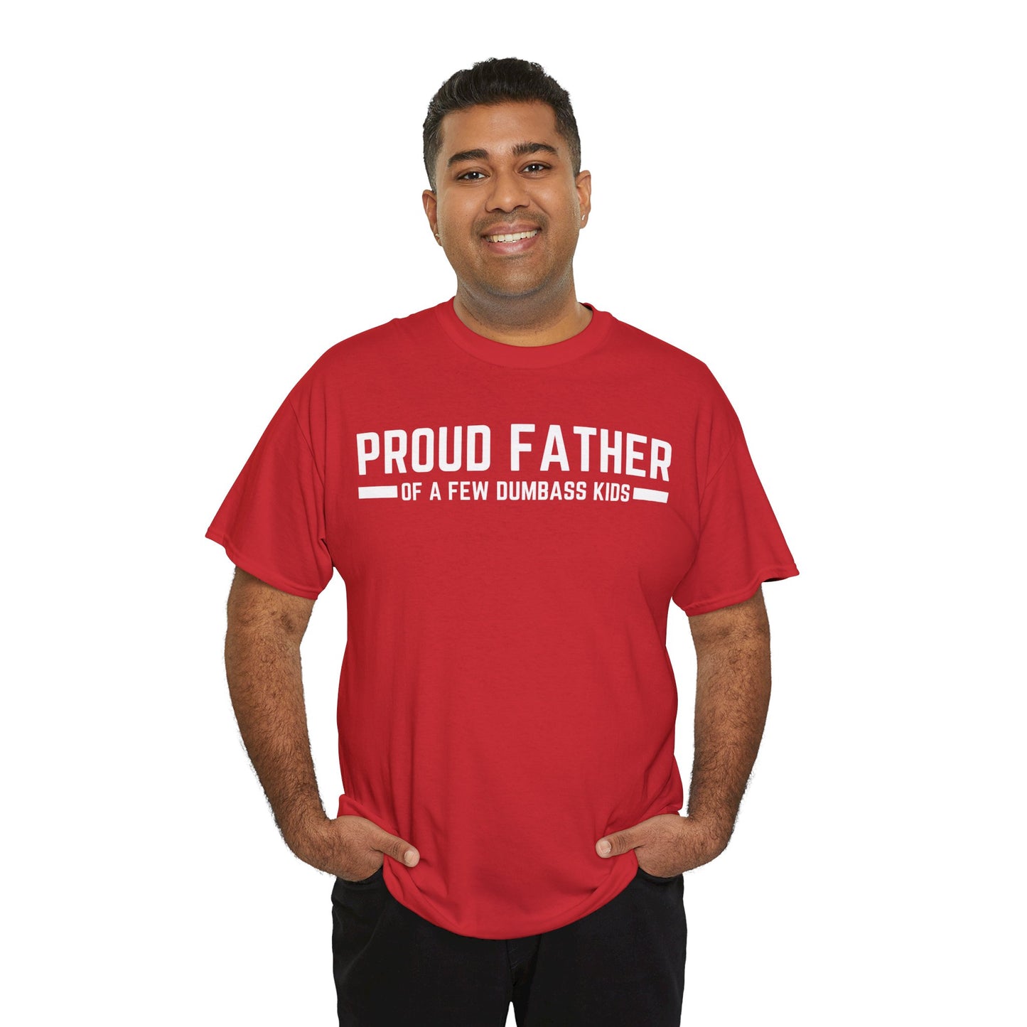 Proud Father Unisex Heavy Cotton Tee