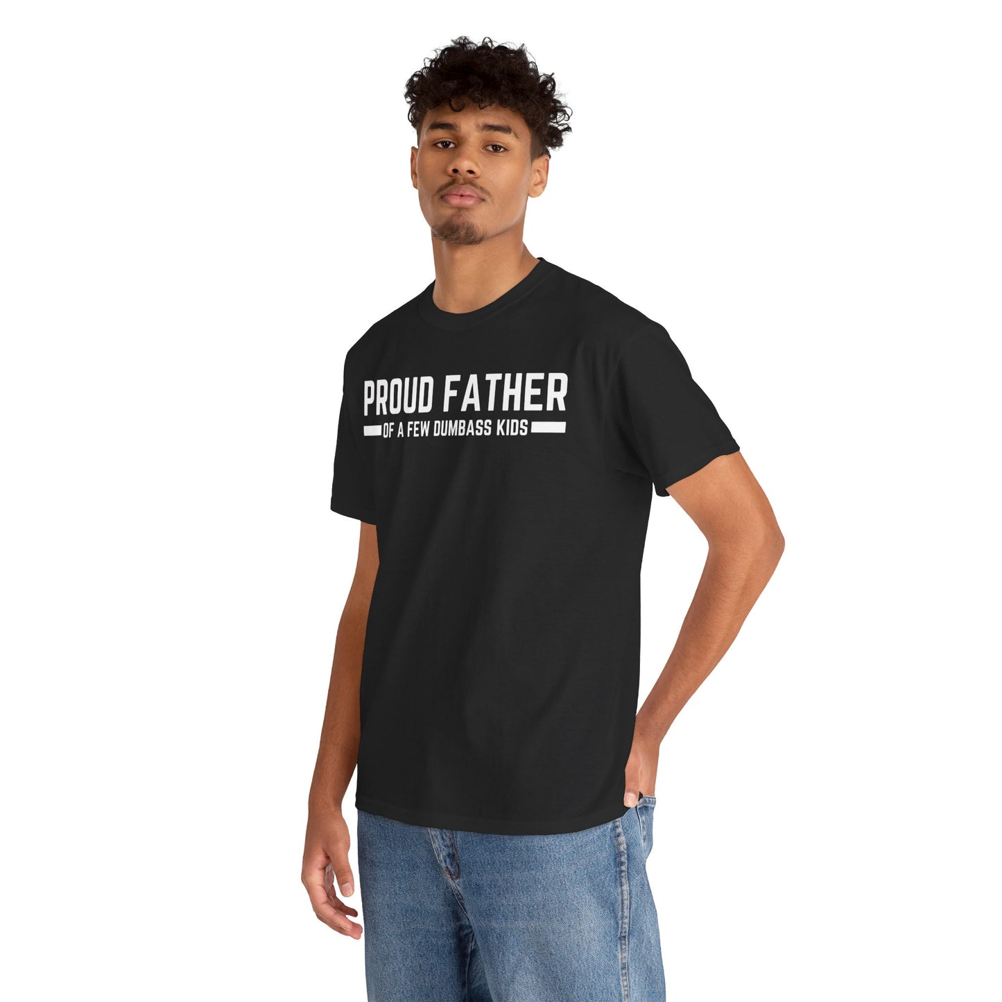 Proud Father Unisex Heavy Cotton Tee