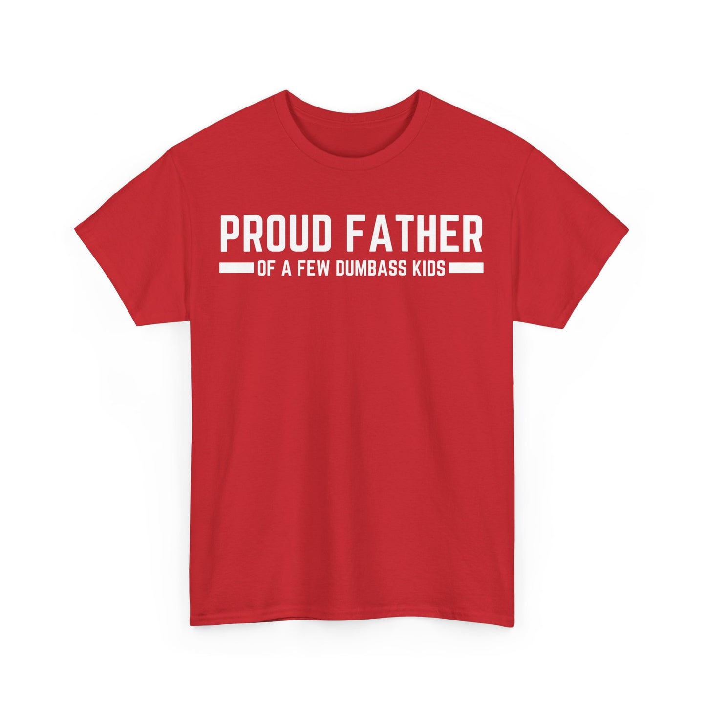 Proud Father Unisex Heavy Cotton Tee