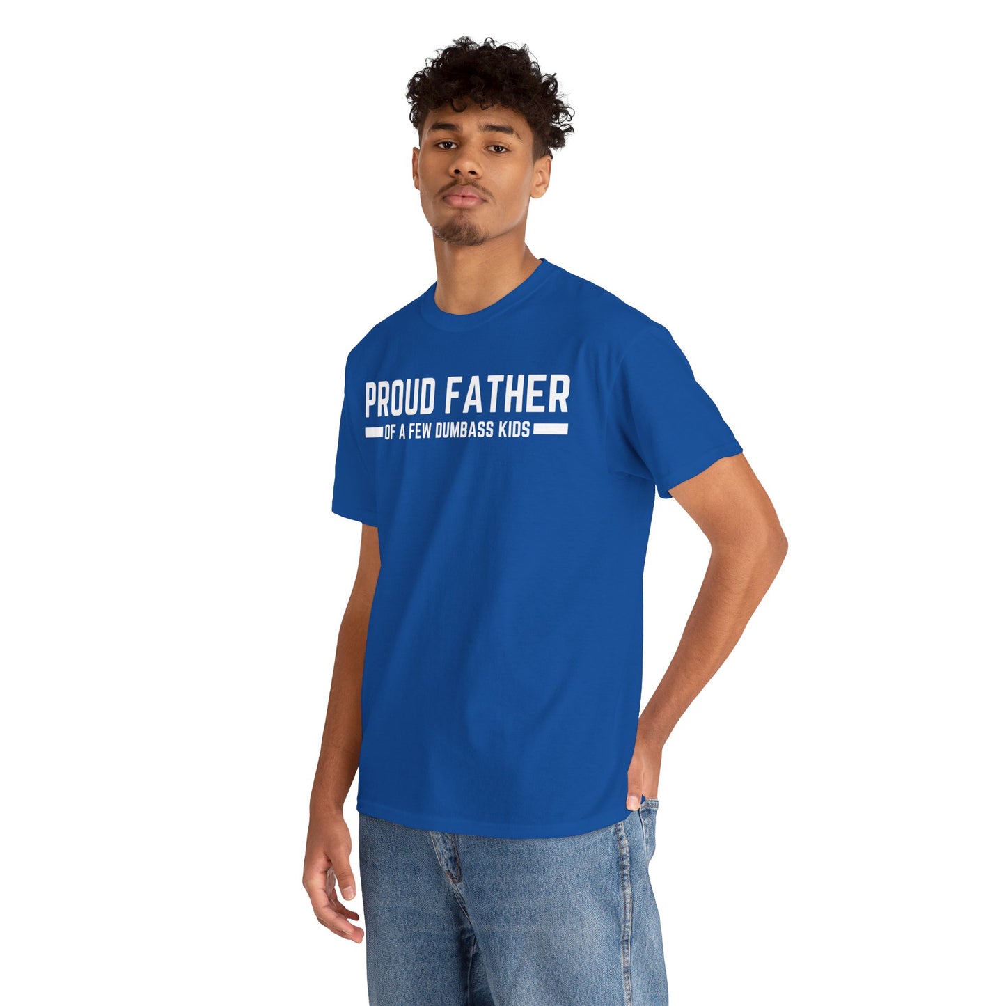 Proud Father Unisex Heavy Cotton Tee