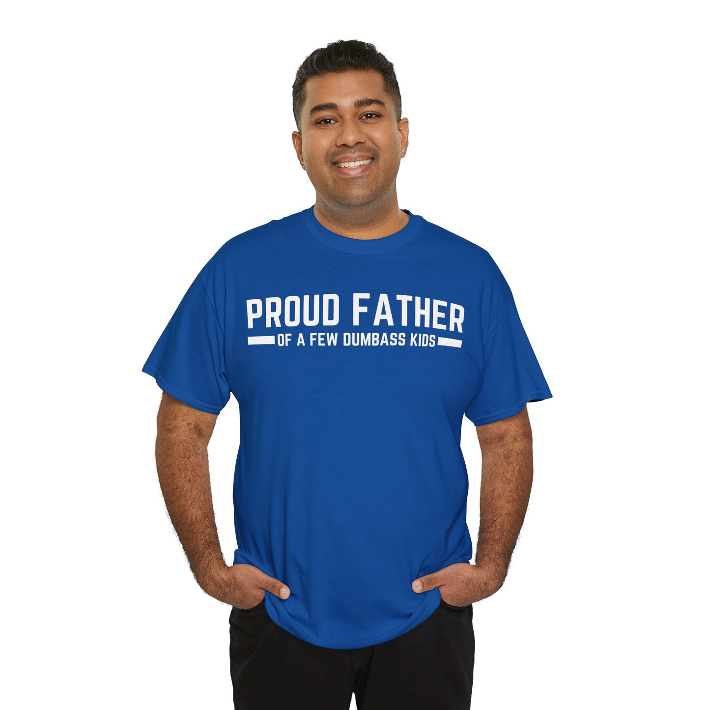 Proud Father Unisex Heavy Cotton Tee