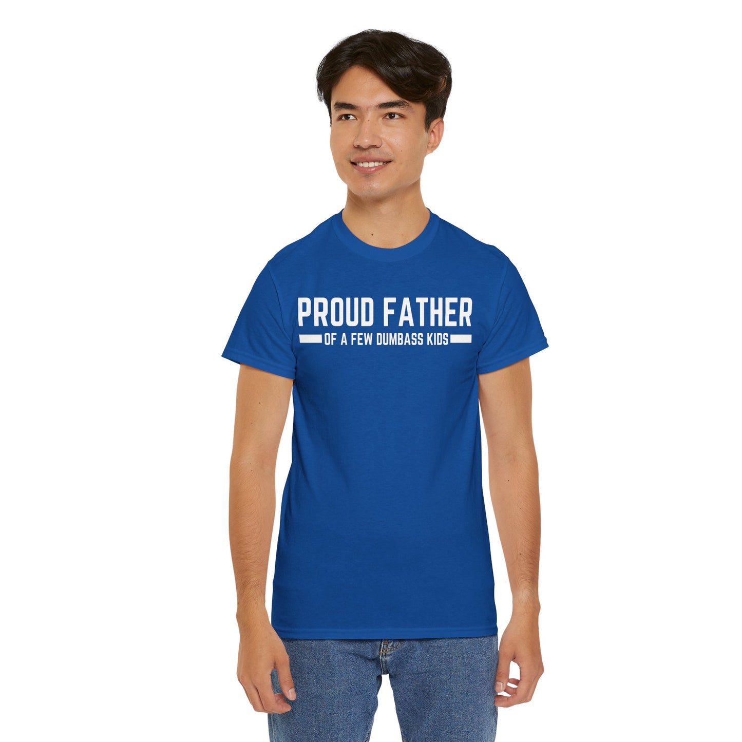 Proud Father Unisex Heavy Cotton Tee