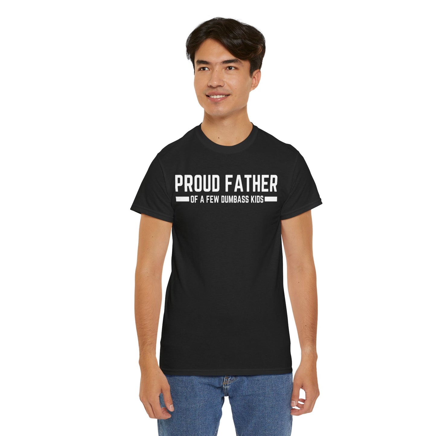 Proud Father Unisex Heavy Cotton Tee