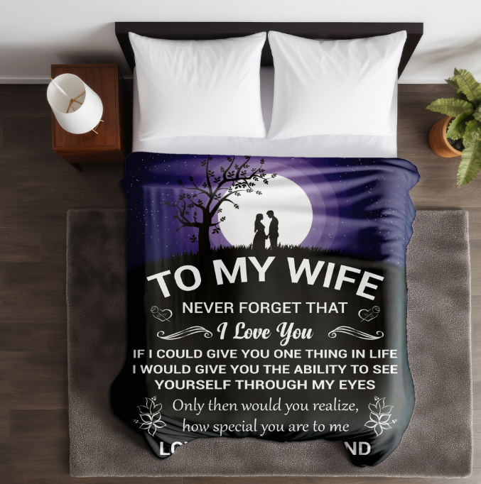 To My Wife | Arctic Fleece Blanket 50x60